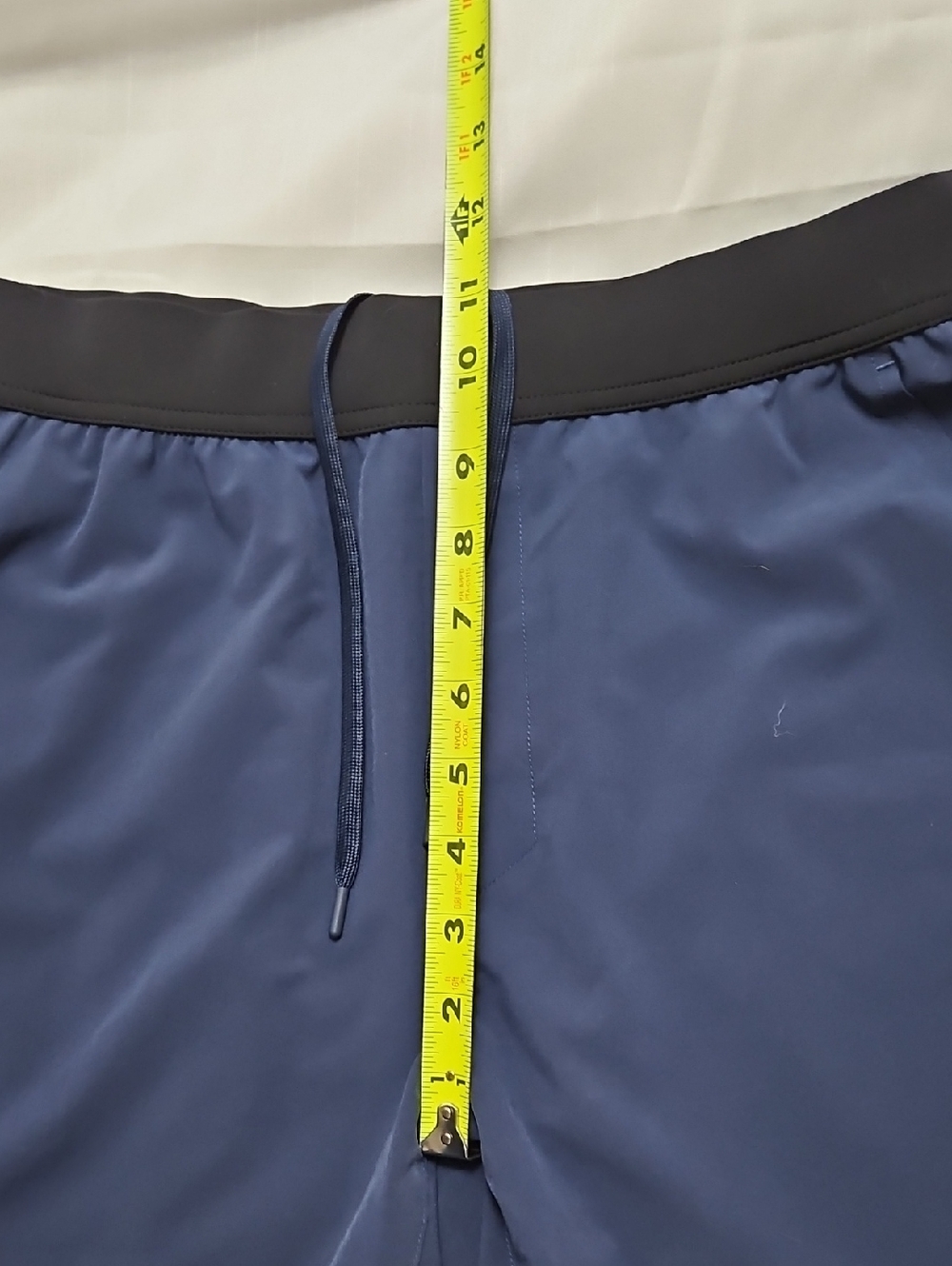 Ten Thousand Interval Shorts LG Unlined 7" Inseam Active Fitness Workout BLUE - Picture 5 of 10